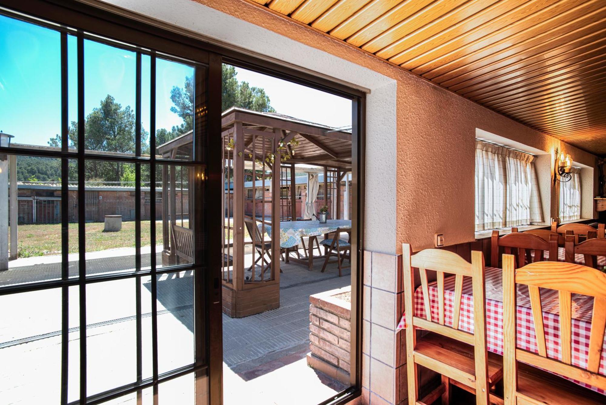 Espacio De Paz, Ideal Para Familias Villa Amalia La Llacuna Exterior foto